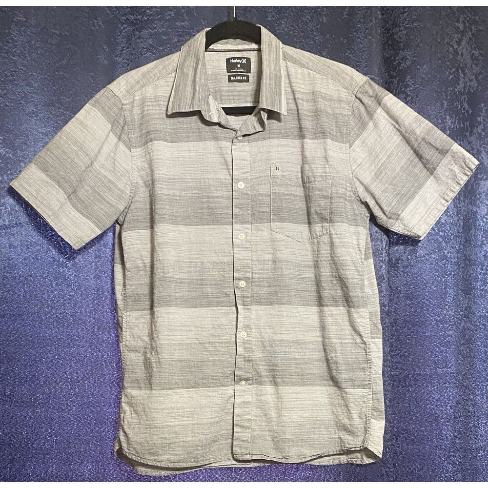 Men's Hurley Collared Shirt‎ Medium - Tailored Fit